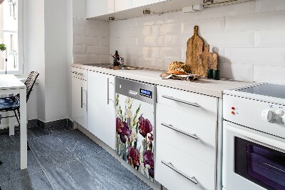Coperchio magnetico decorativo per lavastoviglie Stile vintage di prato