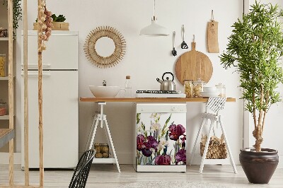 Coperchio magnetico decorativo per lavastoviglie Stile vintage di prato