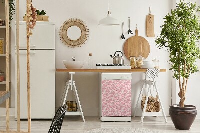 Copertura magnetica per lavastoviglie Rose Doodle