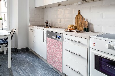 Copertura magnetica per lavastoviglie Rose Doodle