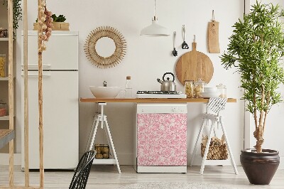 Copertura magnetica per lavastoviglie Rose Doodle
