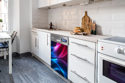 Copertura magnetica per porta della lavastoviglie Attraversamenti rosa
