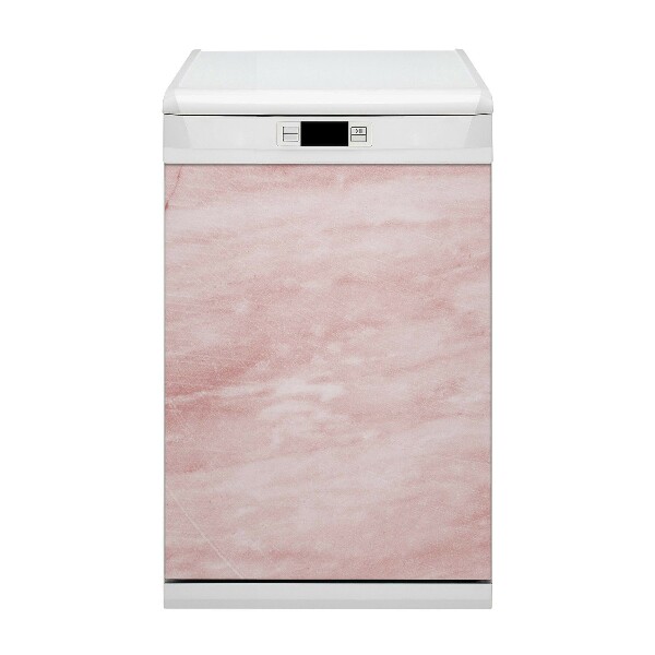 Coperchio magnetico decorativo per lavastoviglie Texture rosa