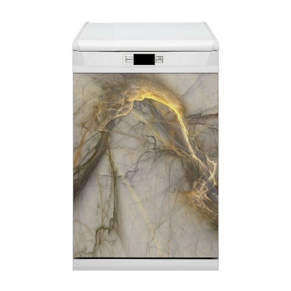Pannello magnetico per lavastoviglie Marmo d'oro