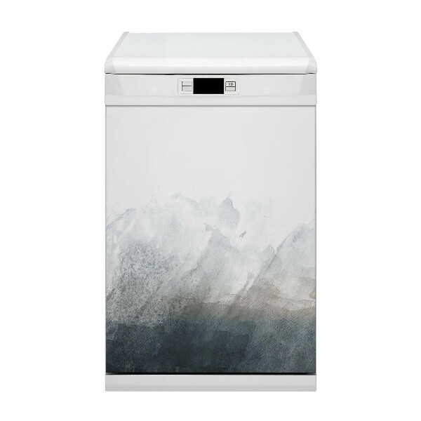 Copertura magnetica per porta della lavastoviglie Paesaggio fuji