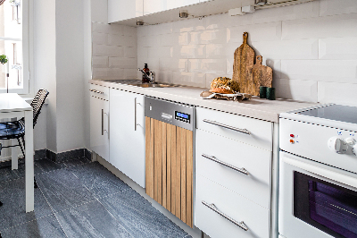 Coperchio magnetico decorativo per lavastoviglie Schede verticali