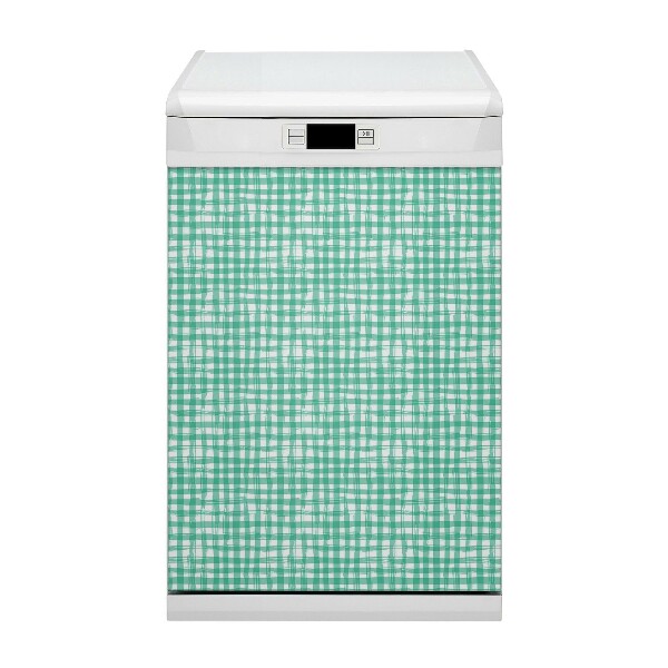 Copertura magnetica per lavastoviglie Griglia verde