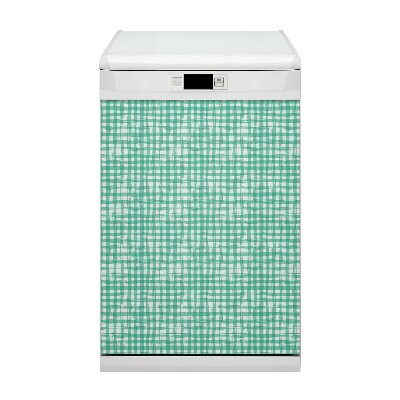 Copertura magnetica per lavastoviglie Griglia verde