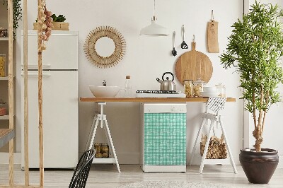 Copertura magnetica per lavastoviglie Griglia verde