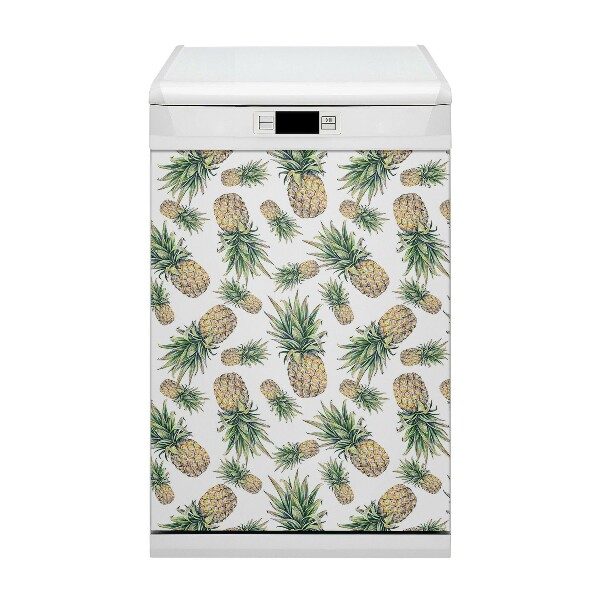 Coperchio magnetico decorativo per lavastoviglie Ananas