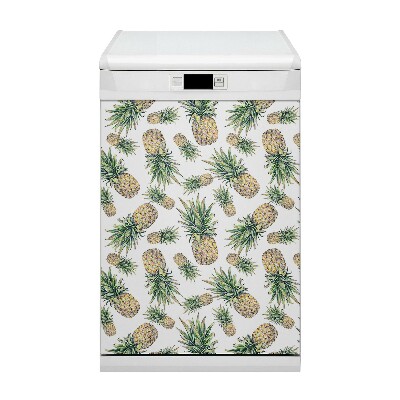 Coperchio magnetico decorativo per lavastoviglie Ananas