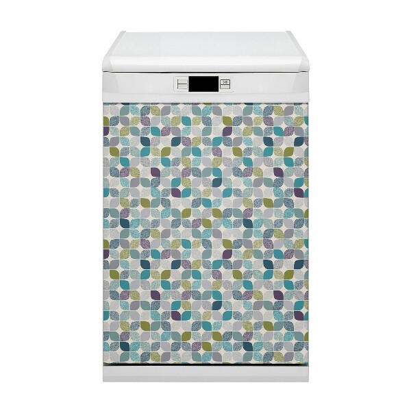 Adesivo magnetico per lavastoviglie Pattern geometrico
