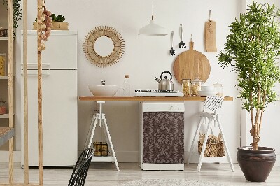 Copertura magnetica per porta della lavastoviglie Damasco in stile motivi