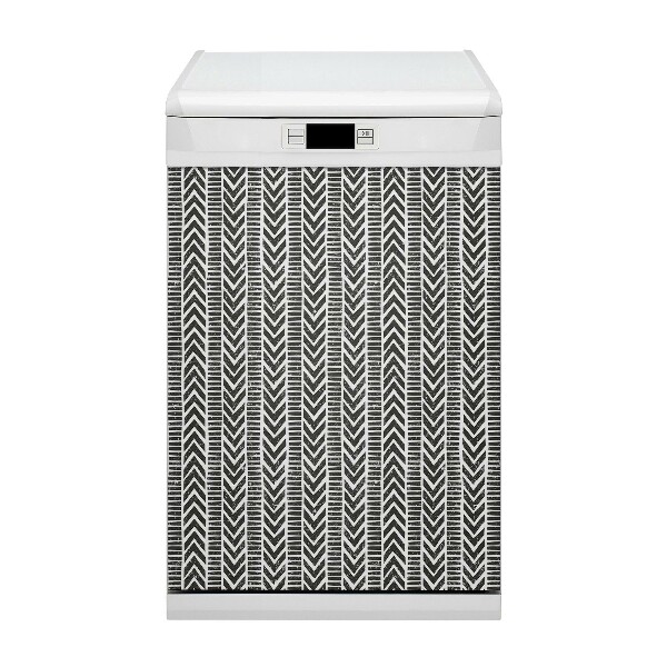 Adesivo magnetico per lavastoviglie Schema tribale