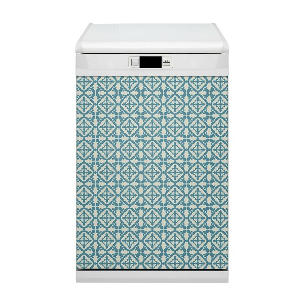 Coperchio magnetico decorativo per lavastoviglie Pattern verde
