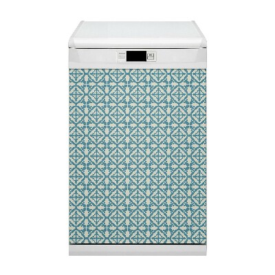 Coperchio magnetico decorativo per lavastoviglie Pattern verde
