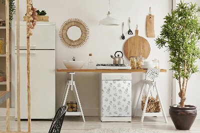 Adesivo magnetico per lavastoviglie Grumi spaziali