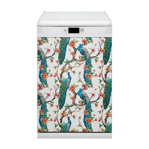 Coperchio magnetico decorativo per lavastoviglie Paw colorato