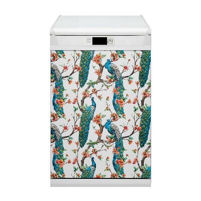 Coperchio magnetico decorativo per lavastoviglie Paw colorato