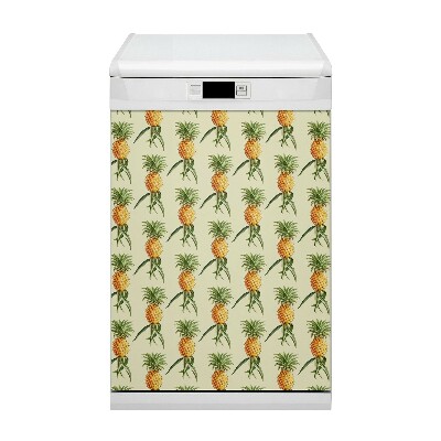 Copertura magnetica per lavastoviglie Pattern di ananas