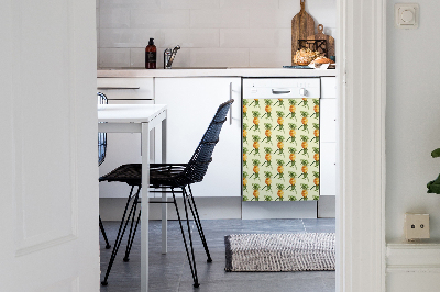 Copertura magnetica per lavastoviglie Pattern di ananas