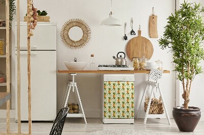Copertura magnetica per lavastoviglie Pattern di ananas