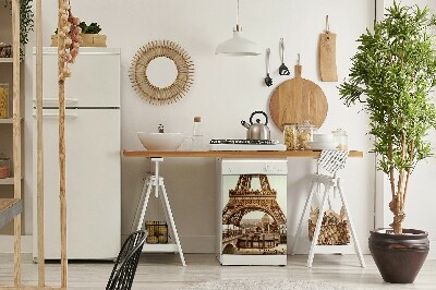 Copertura magnetica per lavastoviglie Torre retrò Eiffel