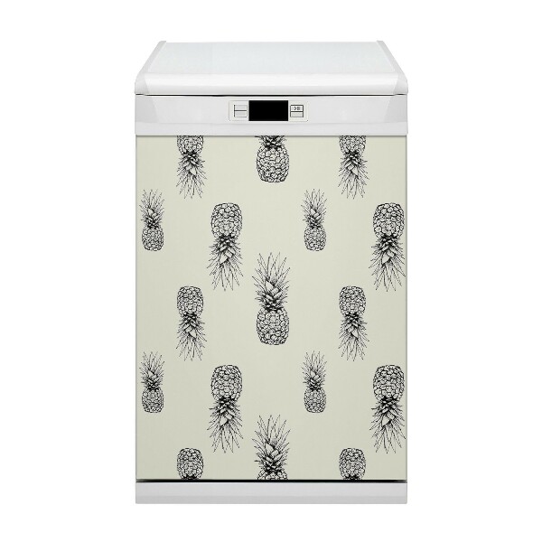 Copertura magnetica per lavastoviglie Ananas di plastica