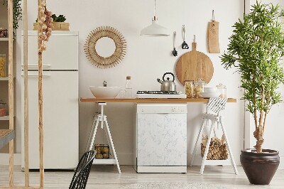 Adesivo magnetico per lavastoviglie Arte in marmo