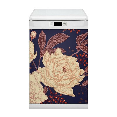 Pannello magnetico per lavastoviglie Rosa con Rowan