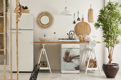 Copertura magnetica per lavastoviglie Orso a łódź