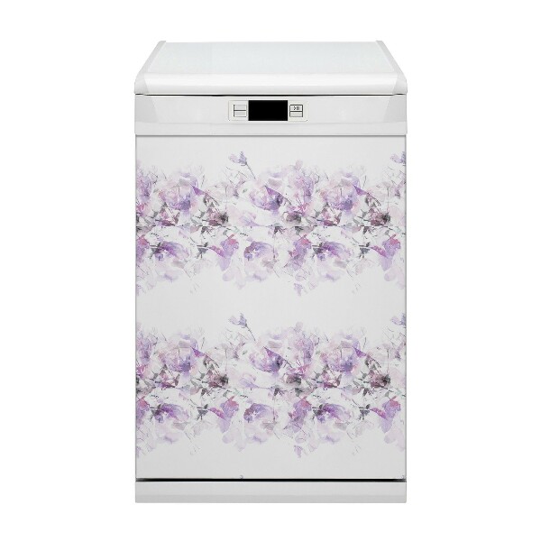 Adesivo magnetico per lavastoviglie Astrazione dei fiori