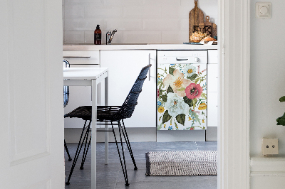 Adesivo magnetico per lavastoviglie Bouquet di campo
