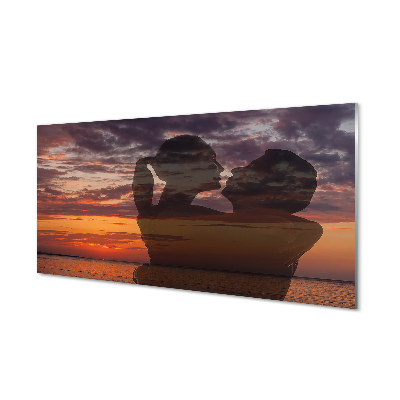 Quadro acrilico Cloud Sky People Sea