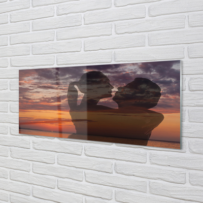 Quadro acrilico Cloud Sky People Sea