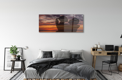 Quadro acrilico Cloud Sky People Sea