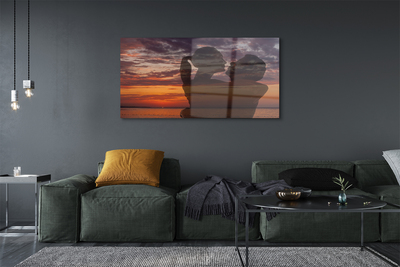 Quadro acrilico Cloud Sky People Sea