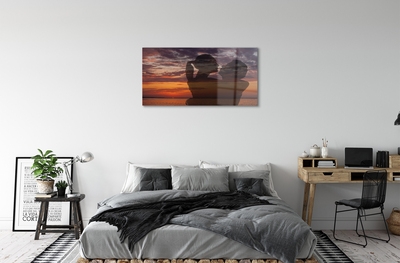 Quadro acrilico Cloud Sky People Sea