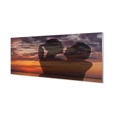 Quadro acrilico Cloud Sky People Sea