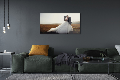 Quadro acrilico Sposa e sposo