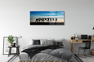 Quadro acrilico Cloud Sky People