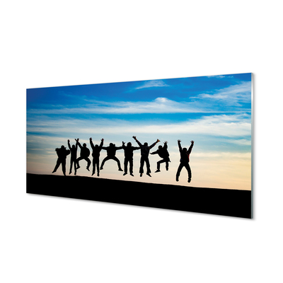 Quadro acrilico Cloud Sky People