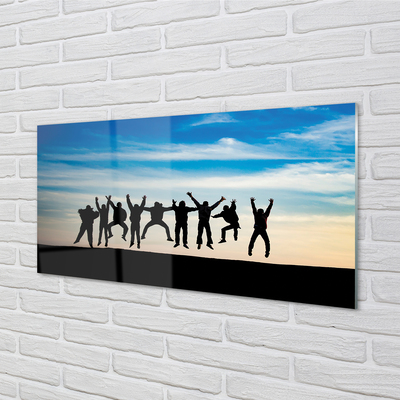 Quadro acrilico Cloud Sky People