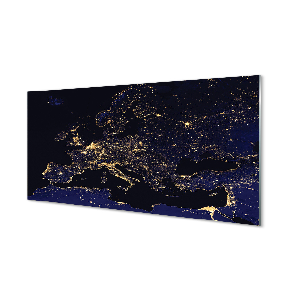 Quadro acrilico Map Lights Heaven