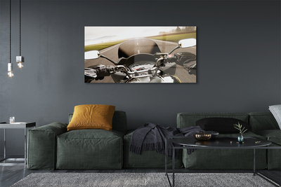 Quadro acrilico Moto Mountain Mountain Road Sky