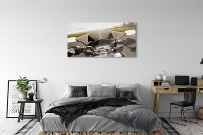 Quadro acrilico Moto Mountain Mountain Road Sky