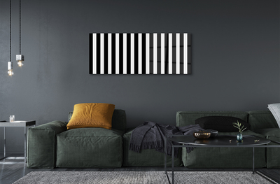 Quadro in vetro acrilico Strisce zebra geometriche