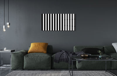 Quadro in vetro acrilico Strisce zebra geometriche