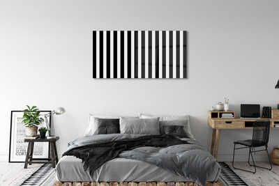 Quadro in vetro acrilico Strisce zebra geometriche