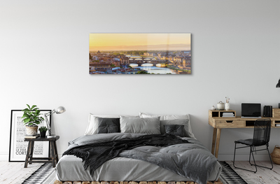 Quadro acrilico Italia Sunrise Panorama